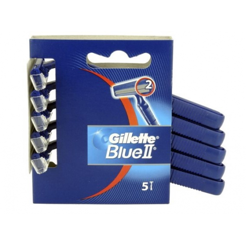 GILLETTE BLUE II PACK 5 MAQUINAS