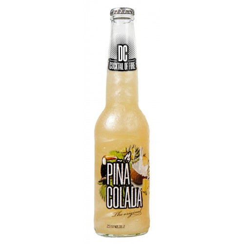 COCKTAIL OF  FIRE  SEM  ALCOOL  PINA  COLADA 33 CL VALIDITY 7/02/25