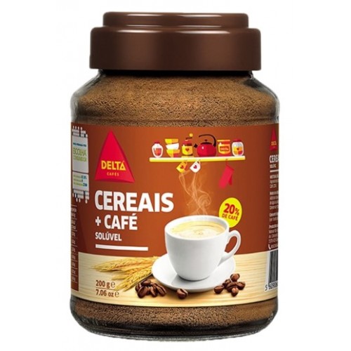 DELTA CEREAIS + SOLUBLE COFFEE 200 G